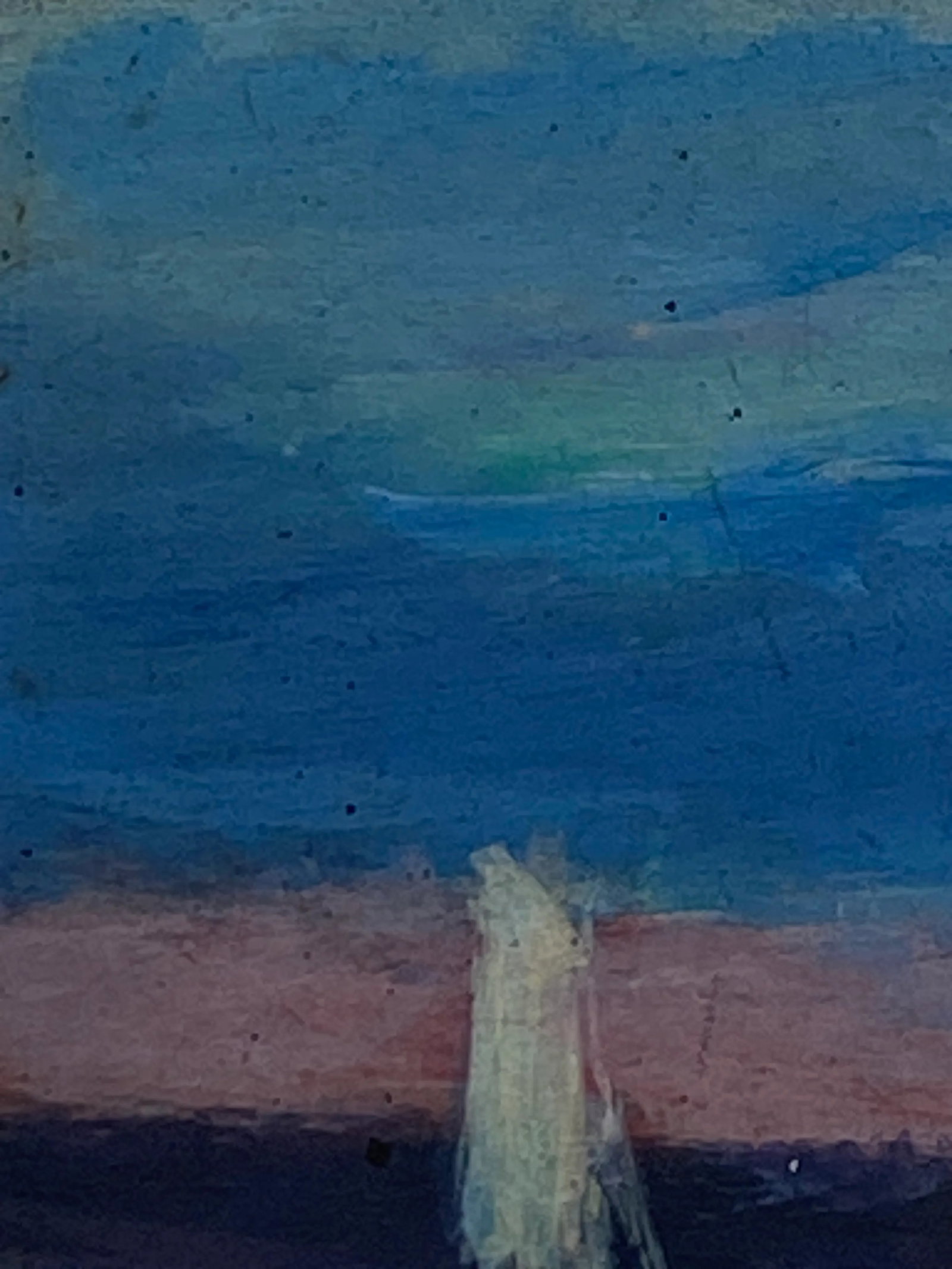 Early 21st Century Argentine Small Oil on Board "Boats on the Lake" Artist Signed - 4