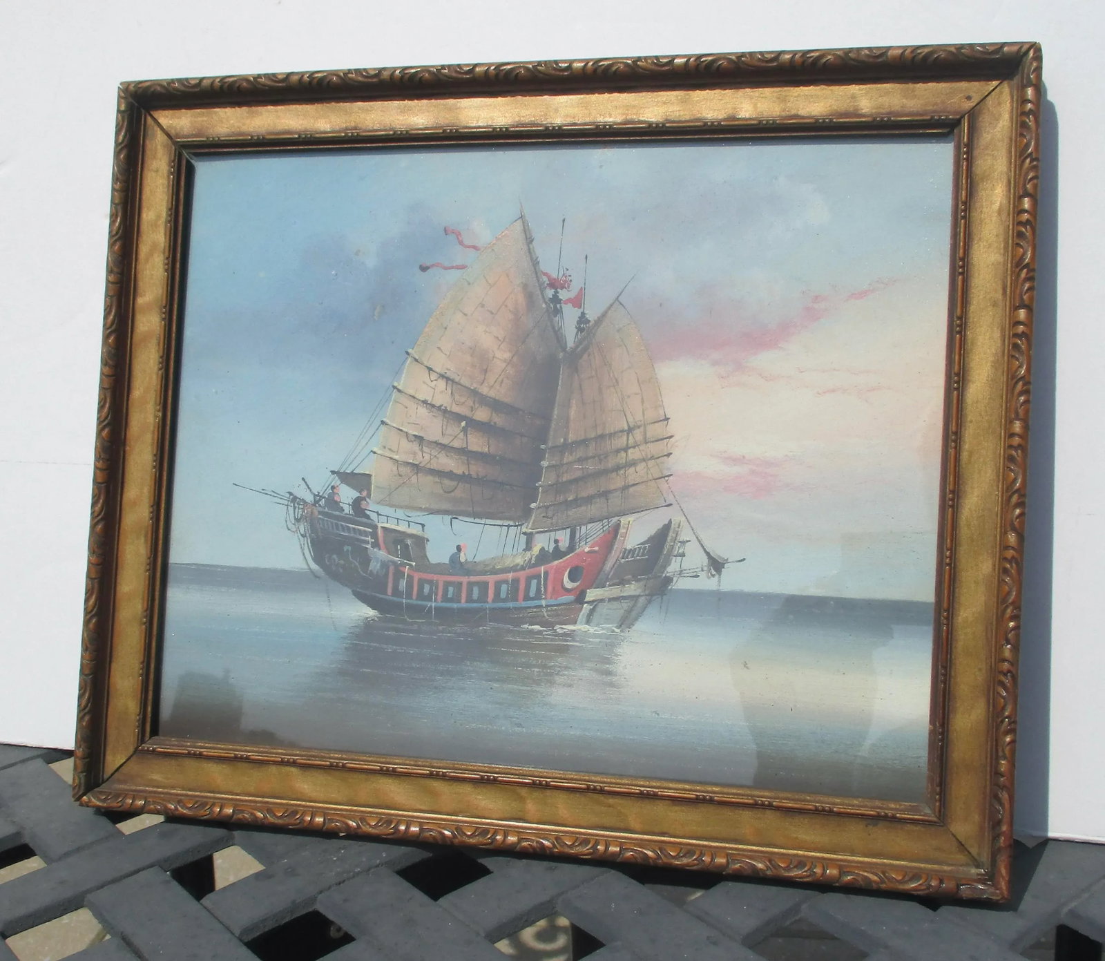 Vintage Gauche "Chinese Junk" Vintage 1950s - 2