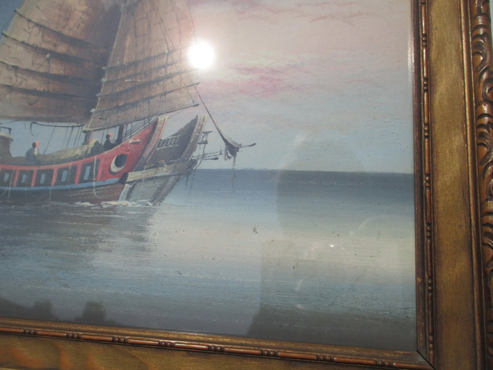 Vintage Gauche "Chinese Junk" Vintage 1950s - 3