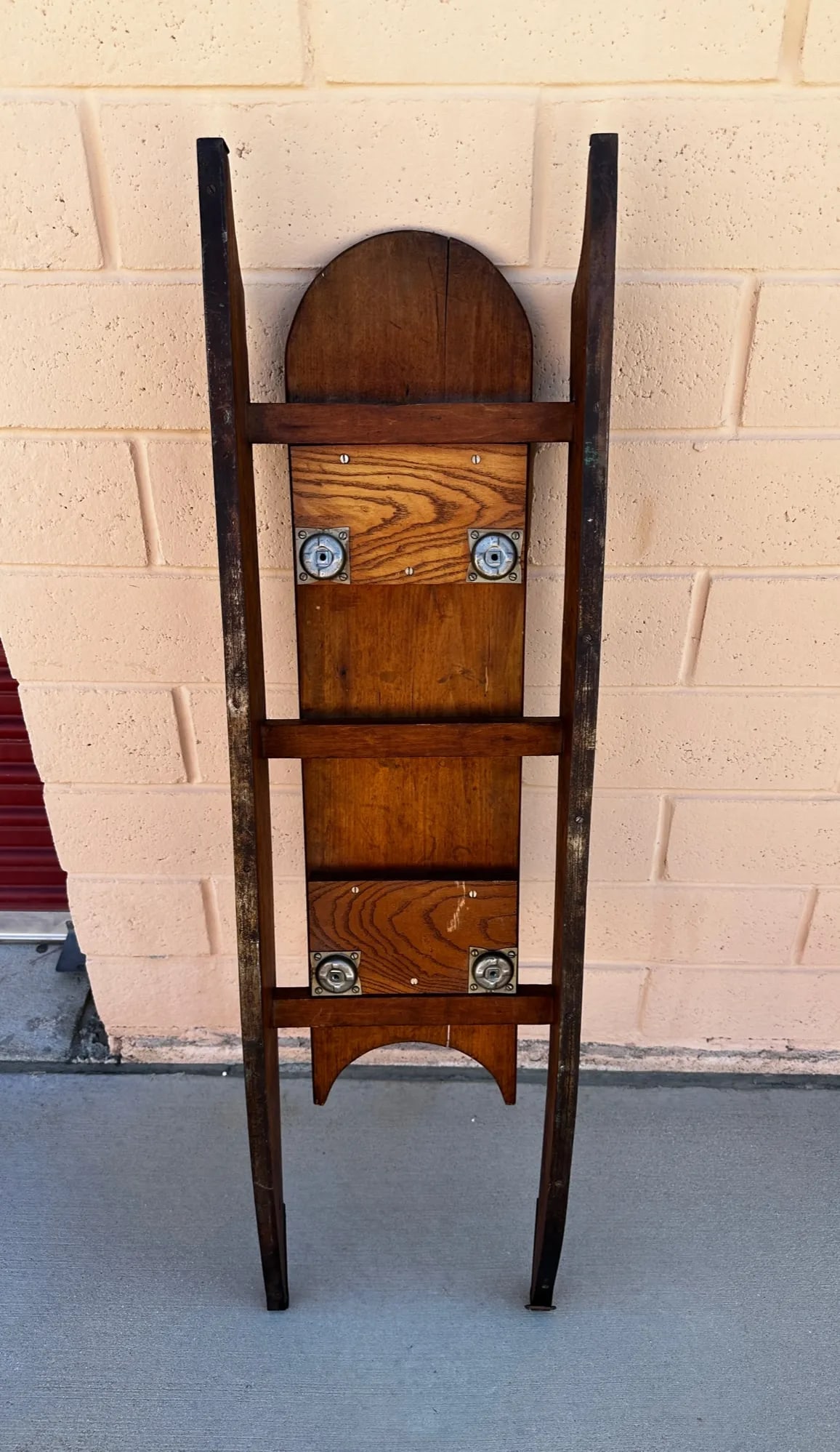 Antique Wood Sleigh - 5