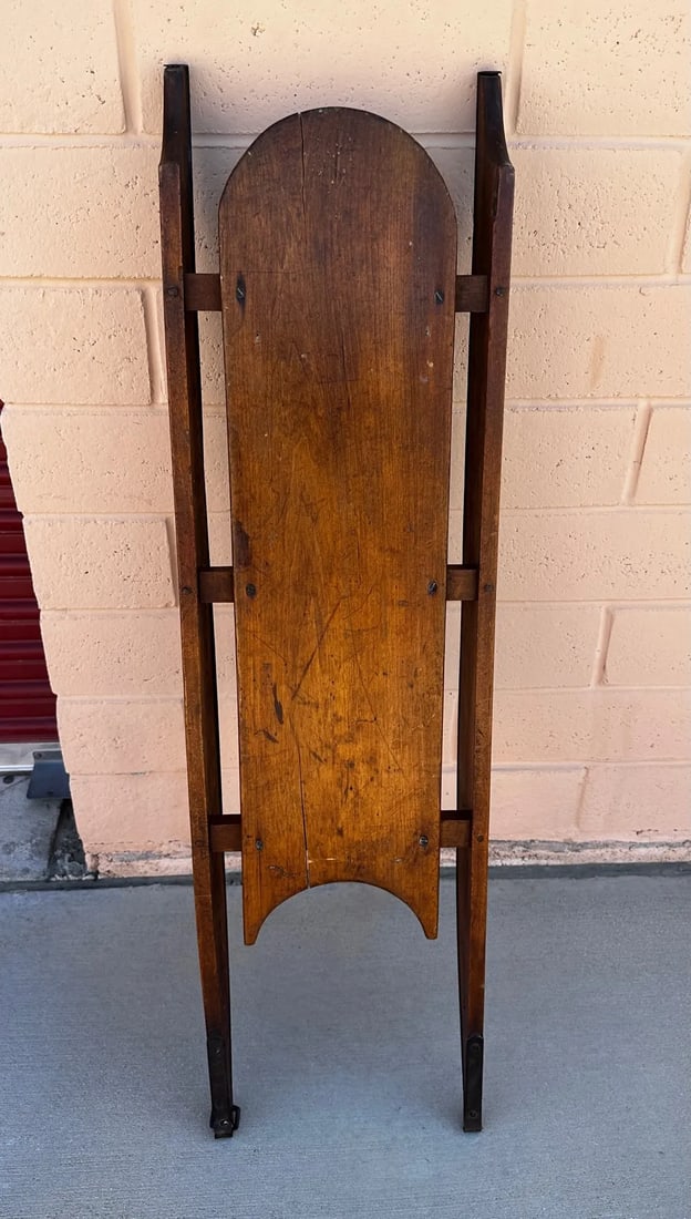 Antique Wood Sleigh - 6