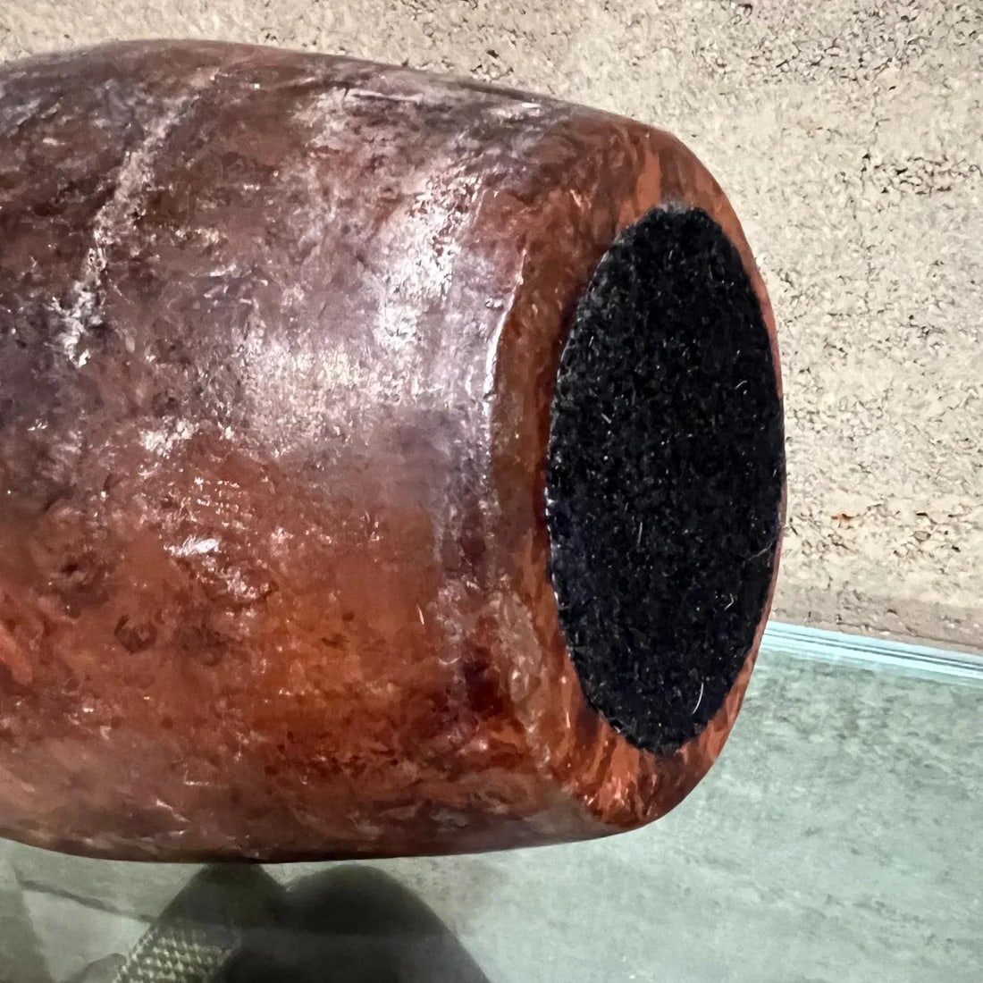 Modern Art Pottery Two Vases Woven Cane - 8