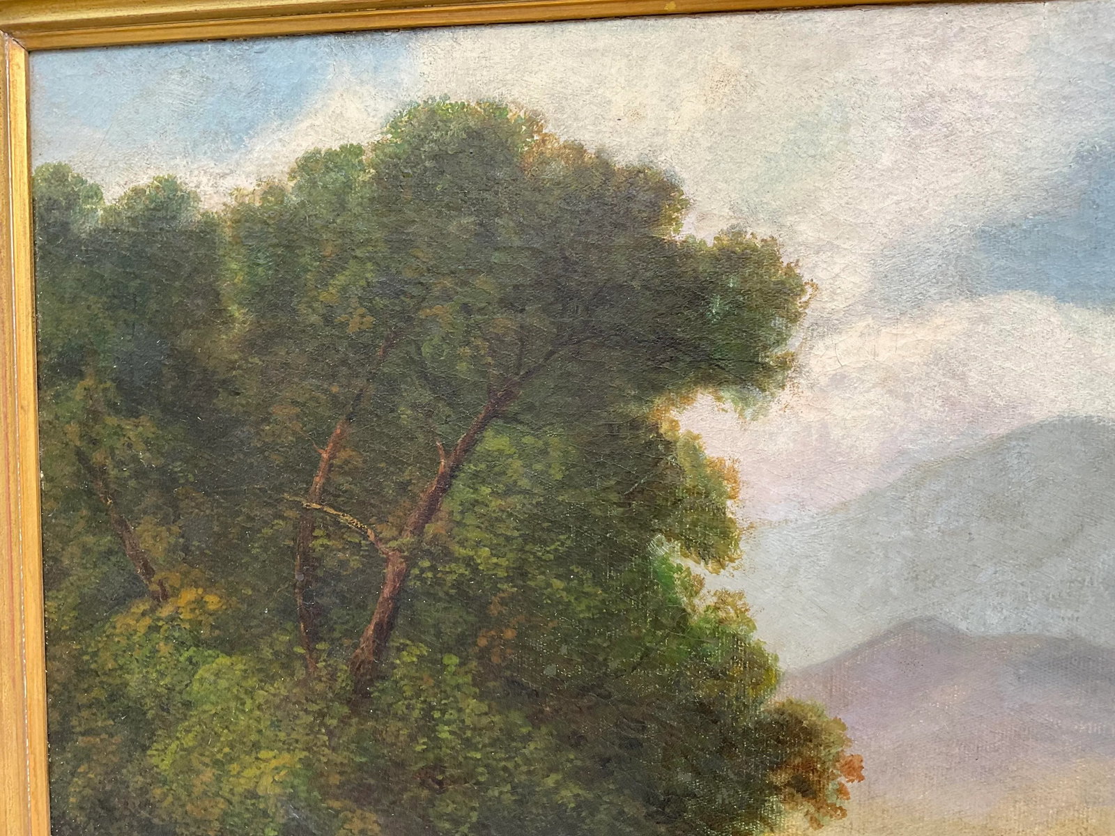 19 Century Scottish or English River Landscape Oil Painting - 3