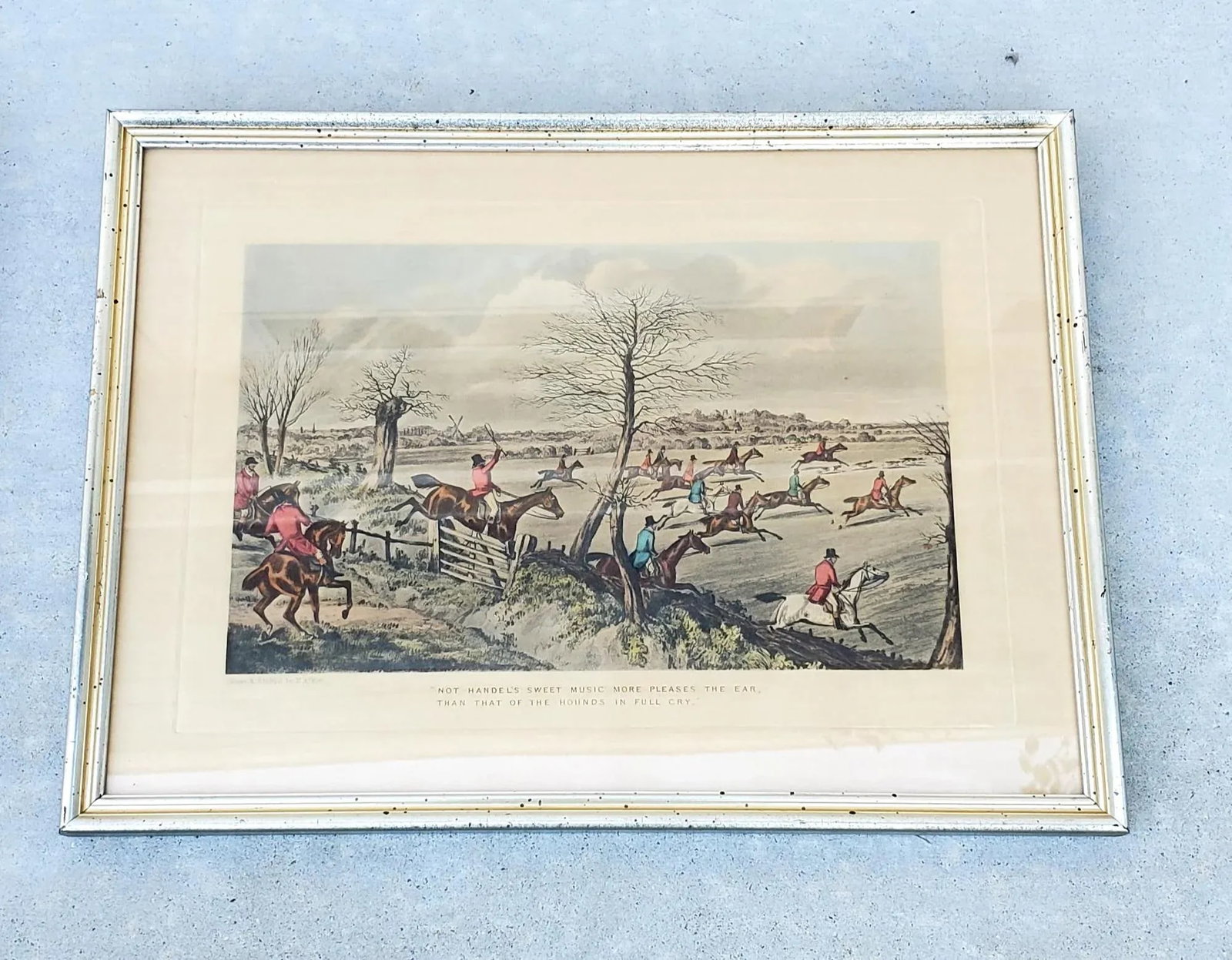 Antique Set of Five Hunting Prints Drawn & Etched by H Alken - 2