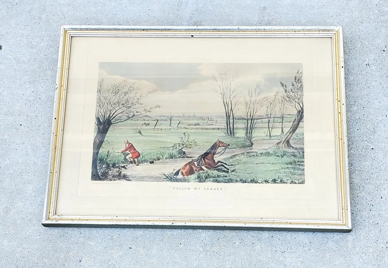 Antique Set of Five Hunting Prints Drawn & Etched by H Alken - 3