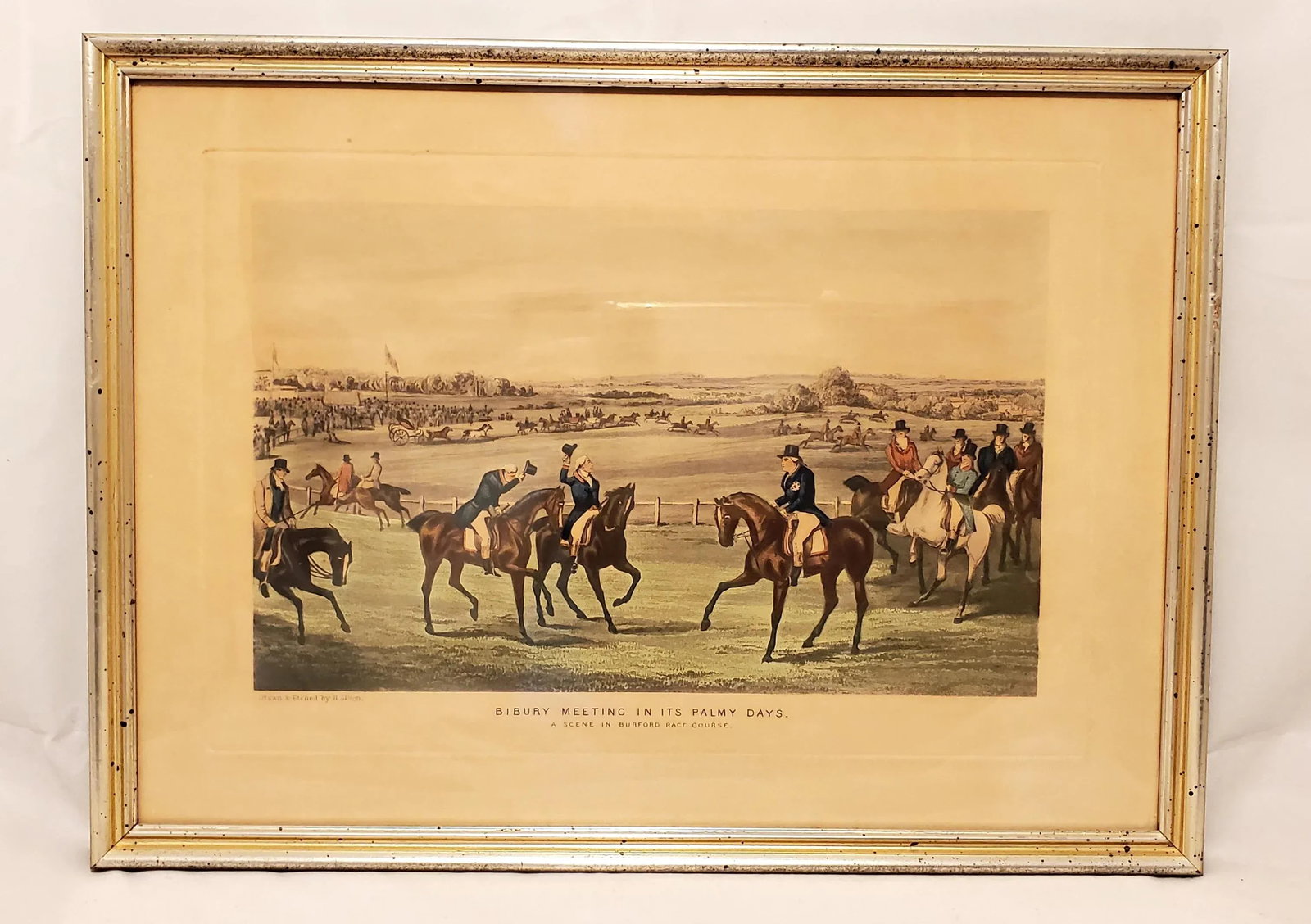Antique Set of Five Hunting Prints Drawn & Etched by H Alken - 5