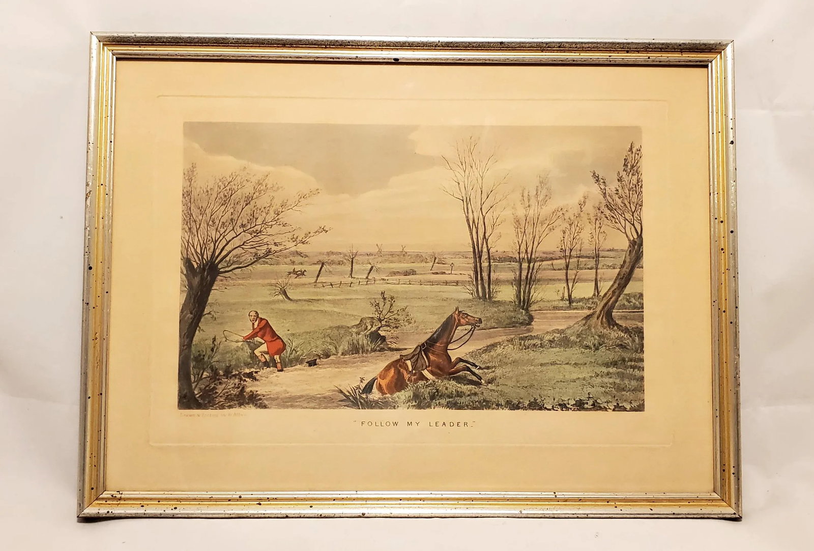 Antique Set of Five Hunting Prints Drawn & Etched by H Alken - 6