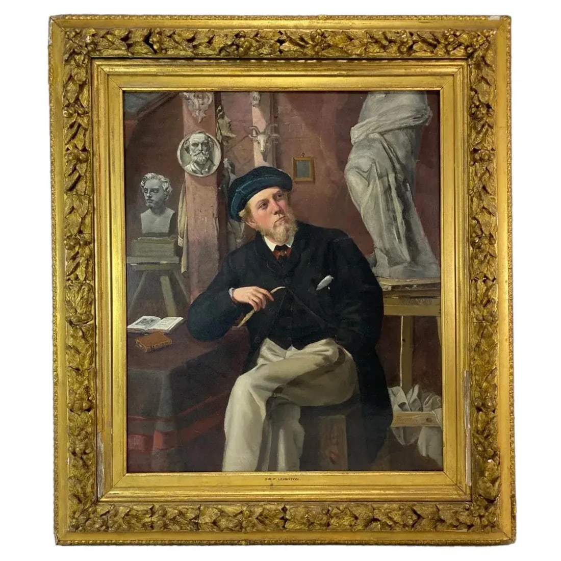 Scottish School Oil on Canvas Painting, Portrait of a Man - 13