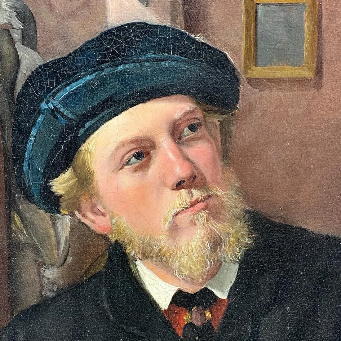 Scottish School Oil on Canvas Painting, Portrait of a Man - 5
