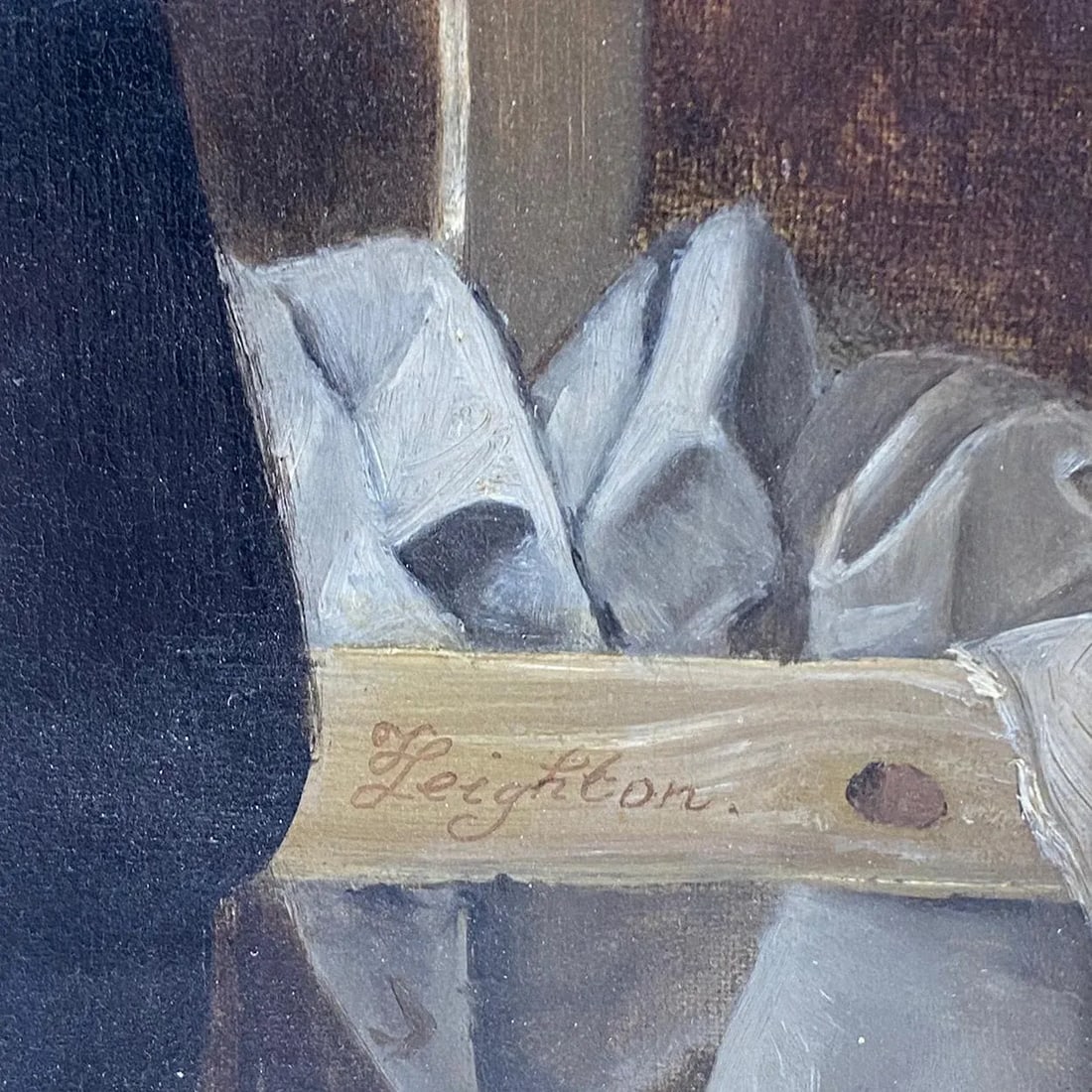 Scottish School Oil on Canvas Painting, Portrait of a Man - 6