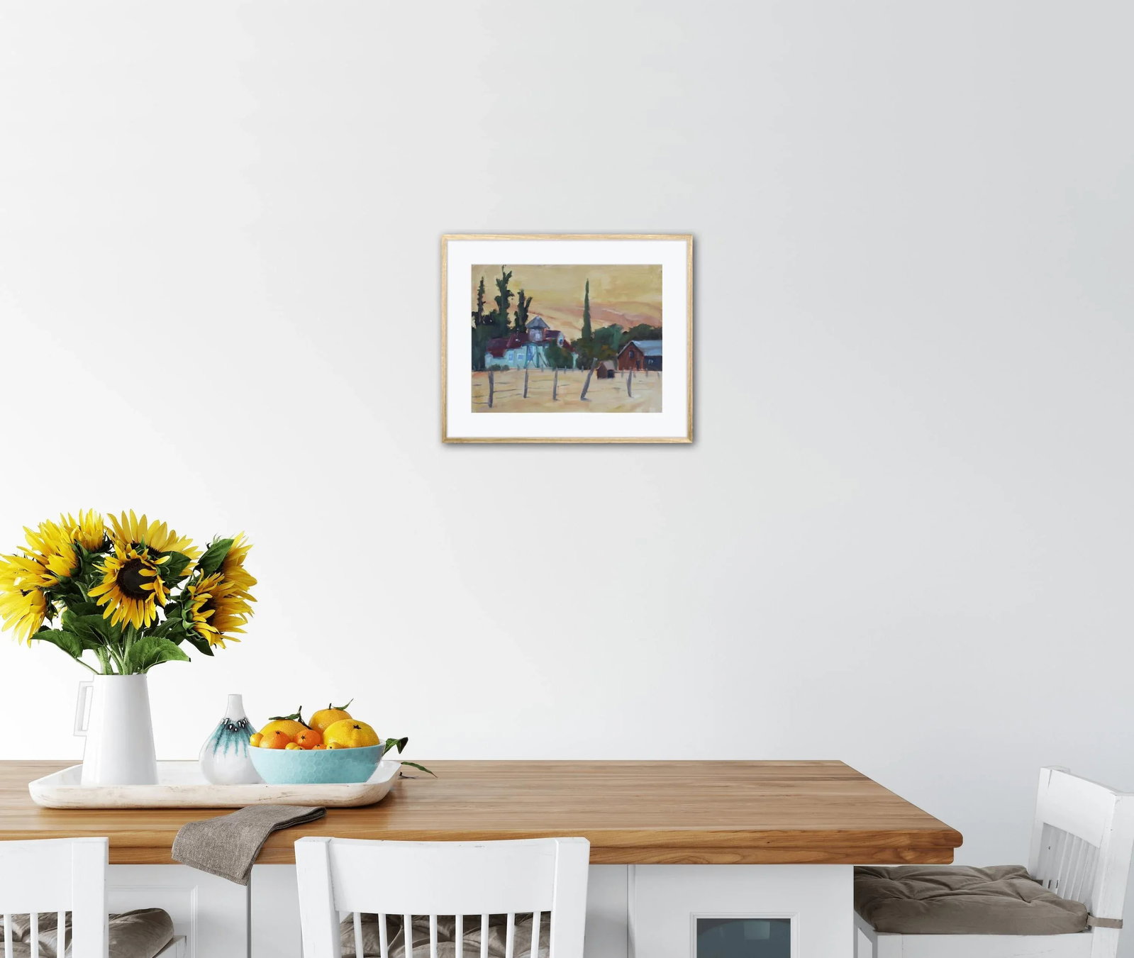 Golden Hills Plein Air Landscape Painting - 4