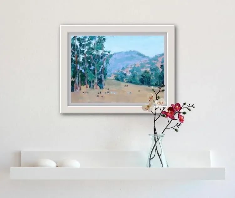 Contemporary Impressionist Plein Air Oil Painting - 2