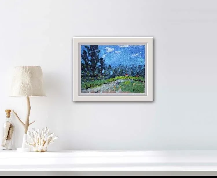 Contemporary Impressionist Landscape Oil Painting - 2