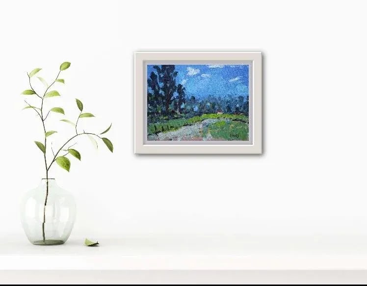 Contemporary Impressionist Landscape Oil Painting - 7
