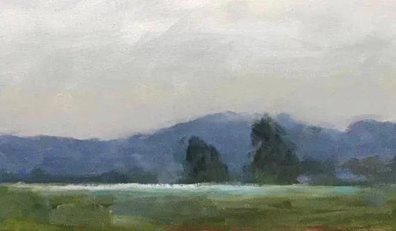 Contemporary Impressionist Landscape Oil Painting - 3