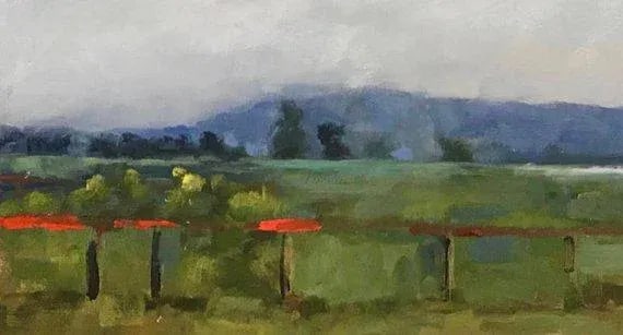 Contemporary Impressionist Landscape Oil Painting - 4