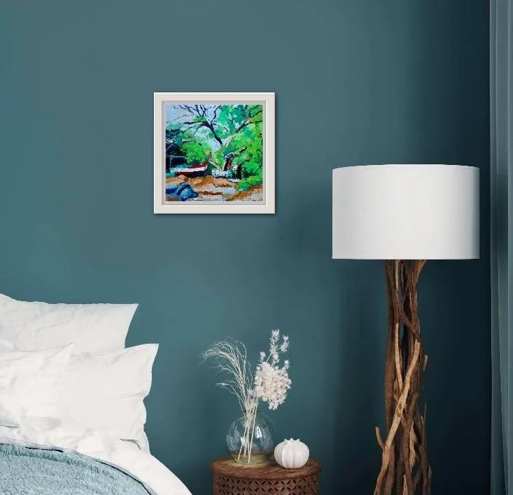 Joe's Boat and the Monkeypod Tree - Oil Impressionist Painting - 2