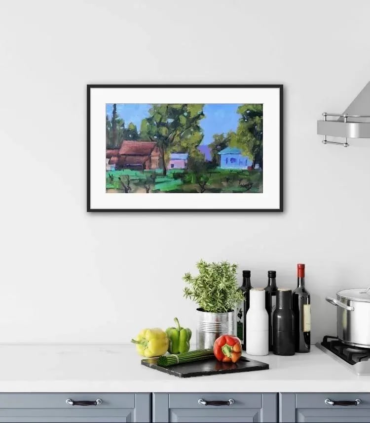 Contemporary Impressionist Oil Painting Landscape - 4