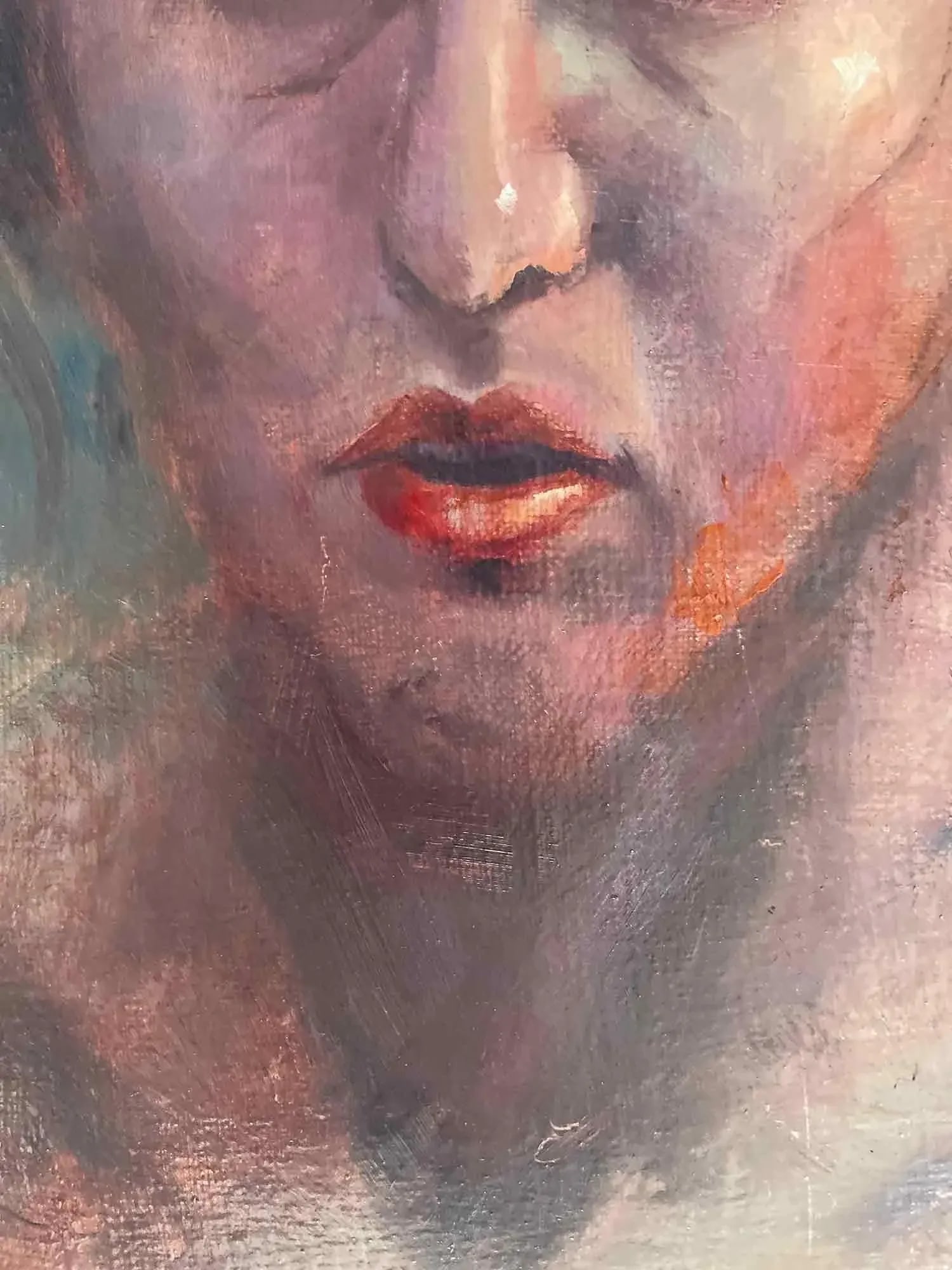 Vintage Painting - Portrait of a Woman - 4