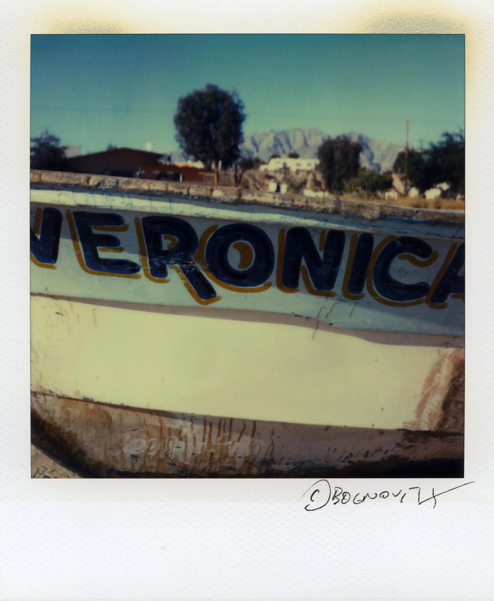 Veronica, Polaroid Sx-70 by Murray Bognovitz, 1999, Signed Recto (1 of 2)