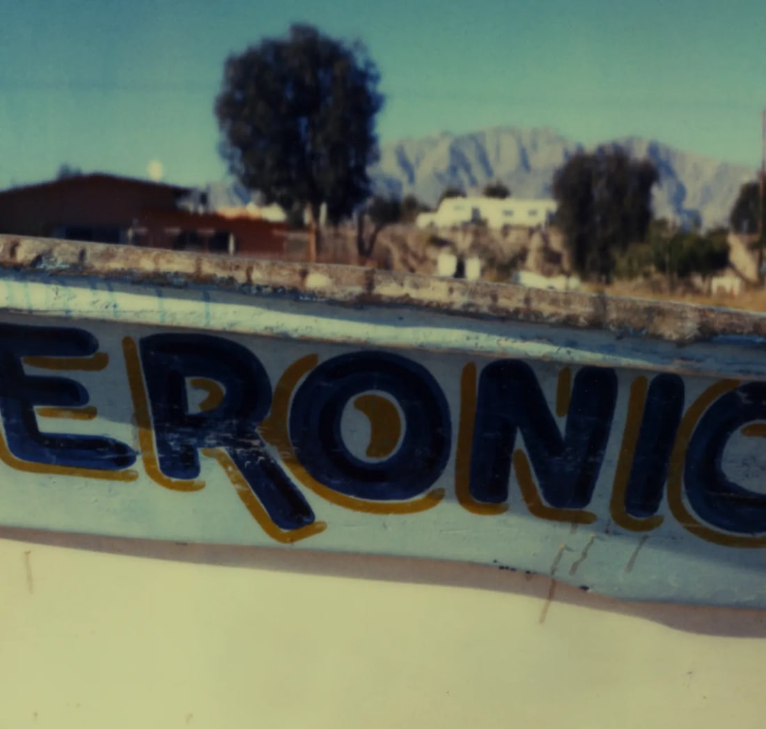 Veronica, Polaroid Sx-70 by Murray Bognovitz, 1999, Signed Recto - 2