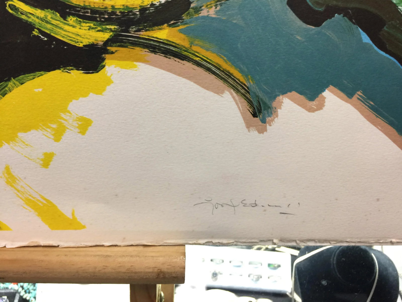 Jorge Dumas Autumn Lithograph Mid Century - 4