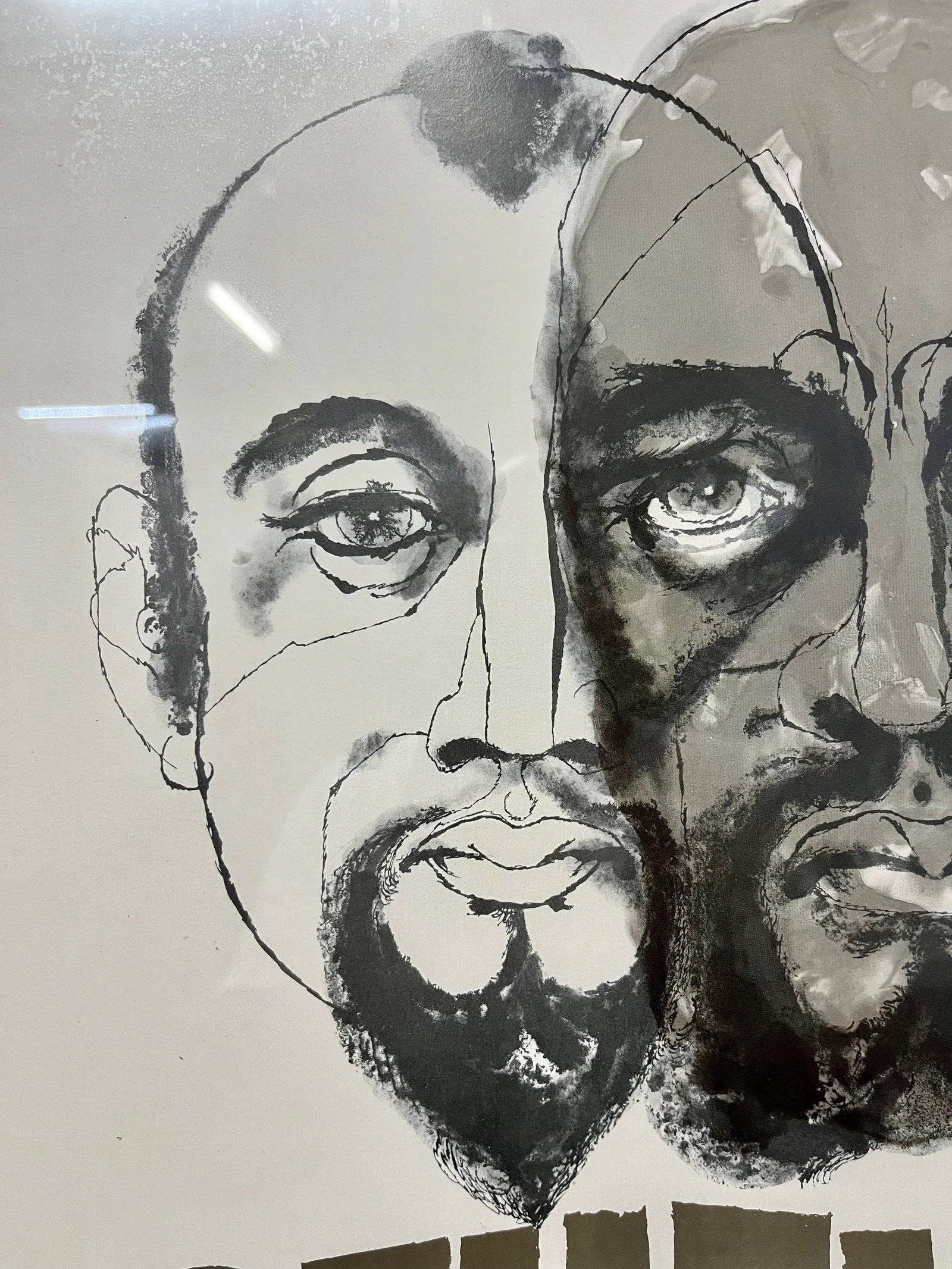 Original "The National Shakespeare Company Presents, Othello" Framed Poster. C 1970s - 6