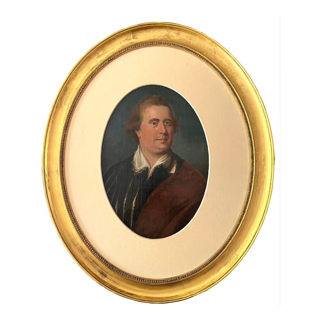 Antique Original Oil Painting Portrait of a Gentleman Circa 1900 England