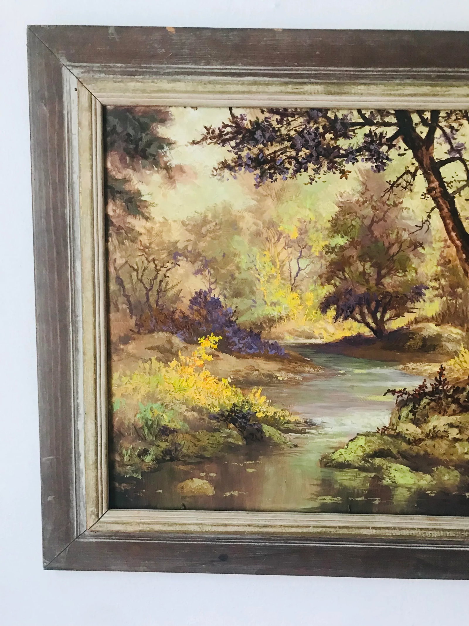 Listed Artist - C F Chilton "Charles Frank Chilton" Plein Air Landscape Oil Painting - Framed - 7