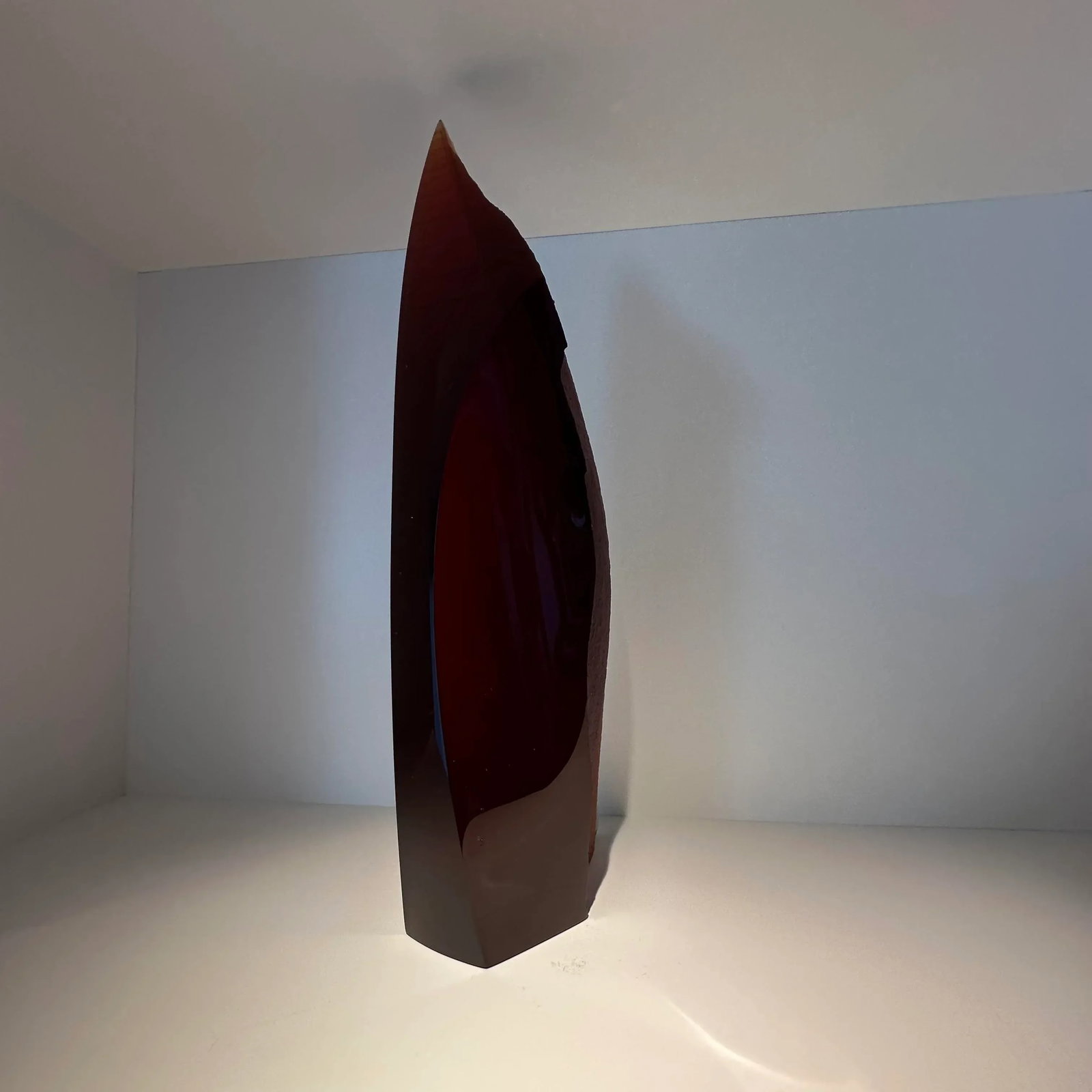 "Canyons and Deserts '11-63, Adobe Rock" Kiln Cast Glass - 3
