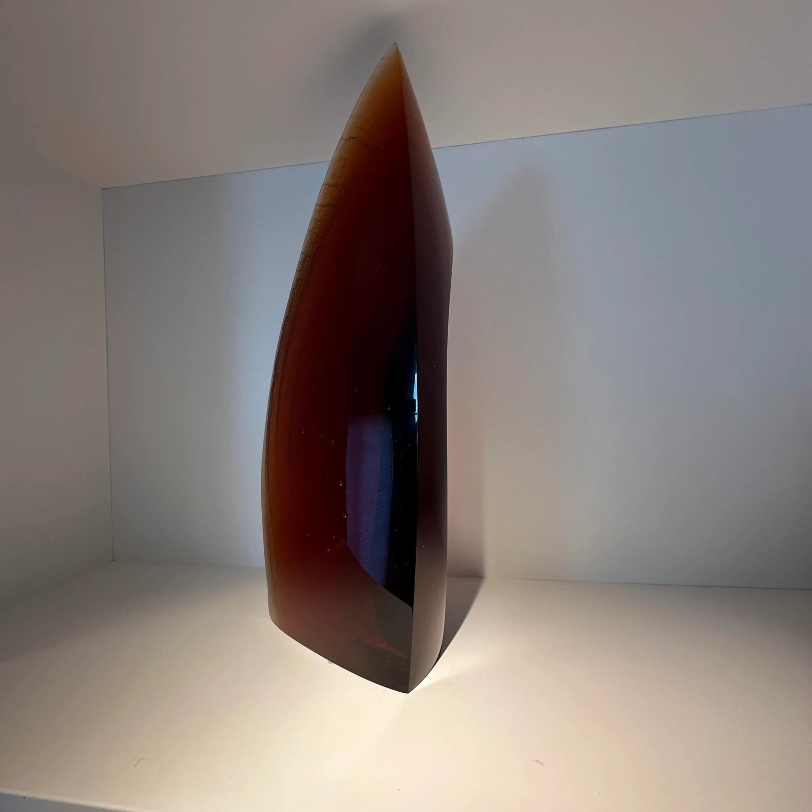 "Canyons and Deserts '11-63, Adobe Rock" Kiln Cast Glass - 5