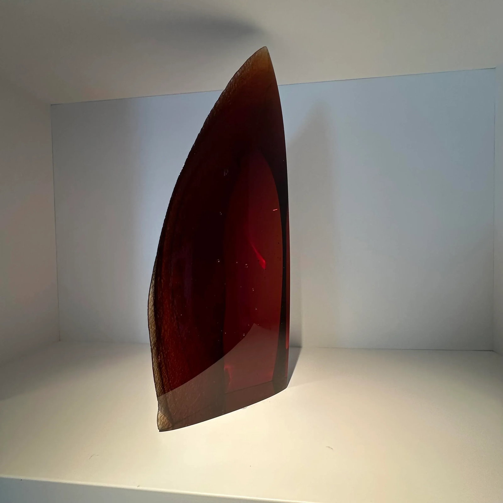 "Canyons and Deserts '11-63, Adobe Rock" Kiln Cast Glass - 6