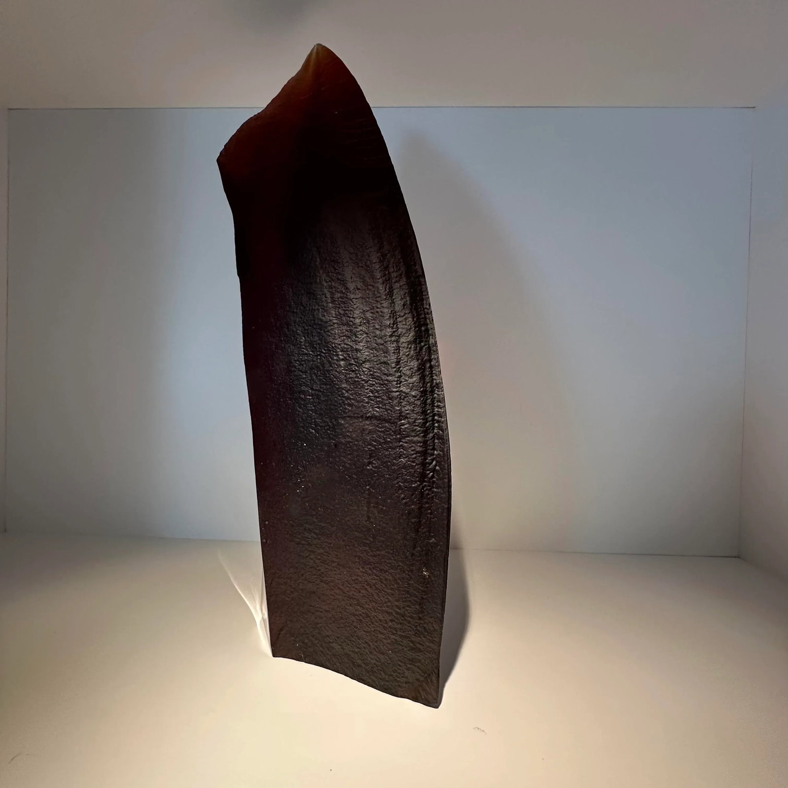 "Canyons and Deserts '11-63, Adobe Rock" Kiln Cast Glass - 8
