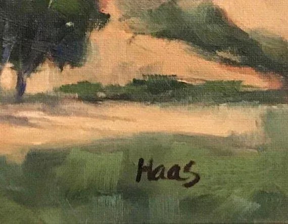 Golden Hills, Plein-Air Oil Landscape Painting - 5