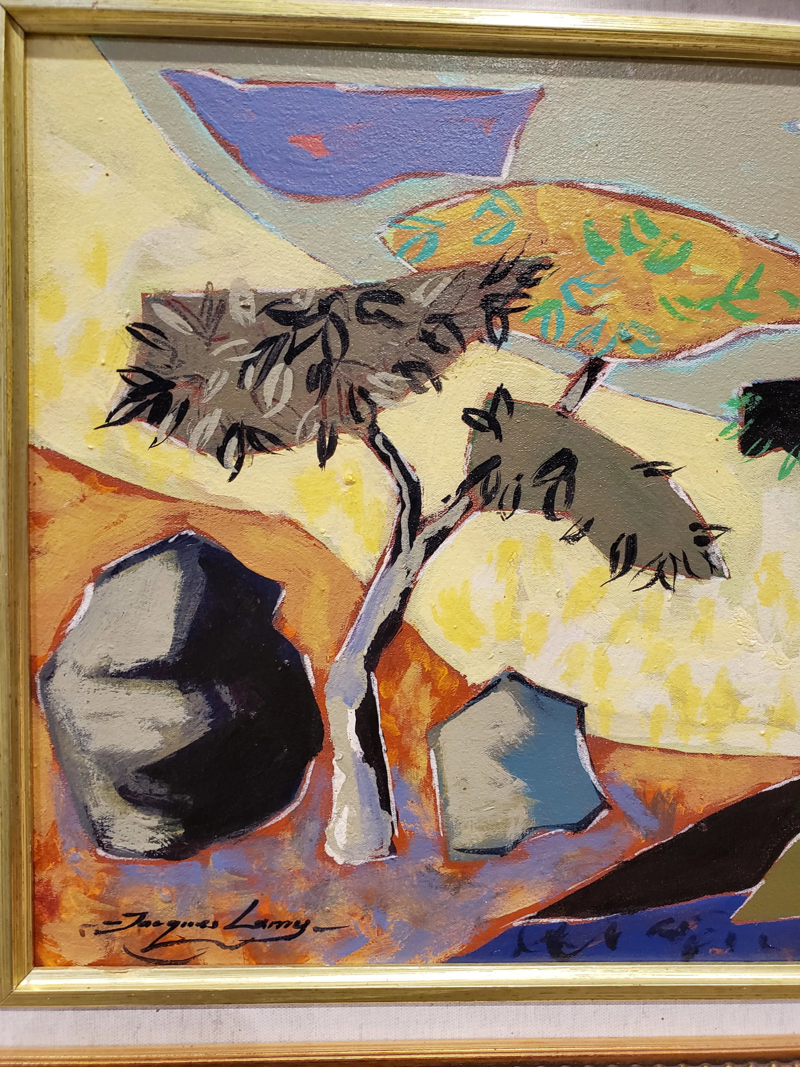 Bright Modern Mediterranean Spanish Landscape by Jacques Lamy - 3