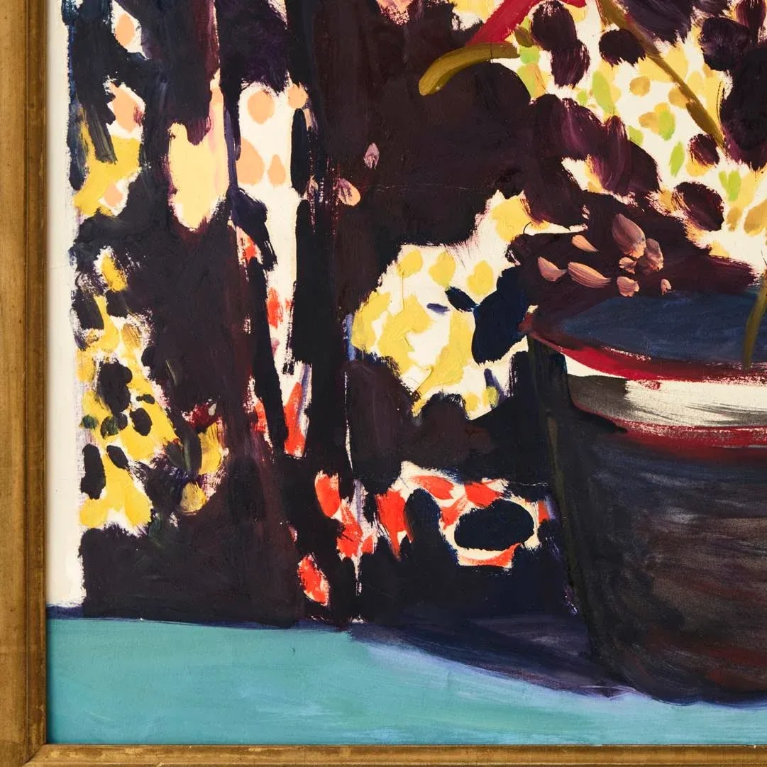 Deborah Kriger, Floral Study Painting, Late 20th Century - 2