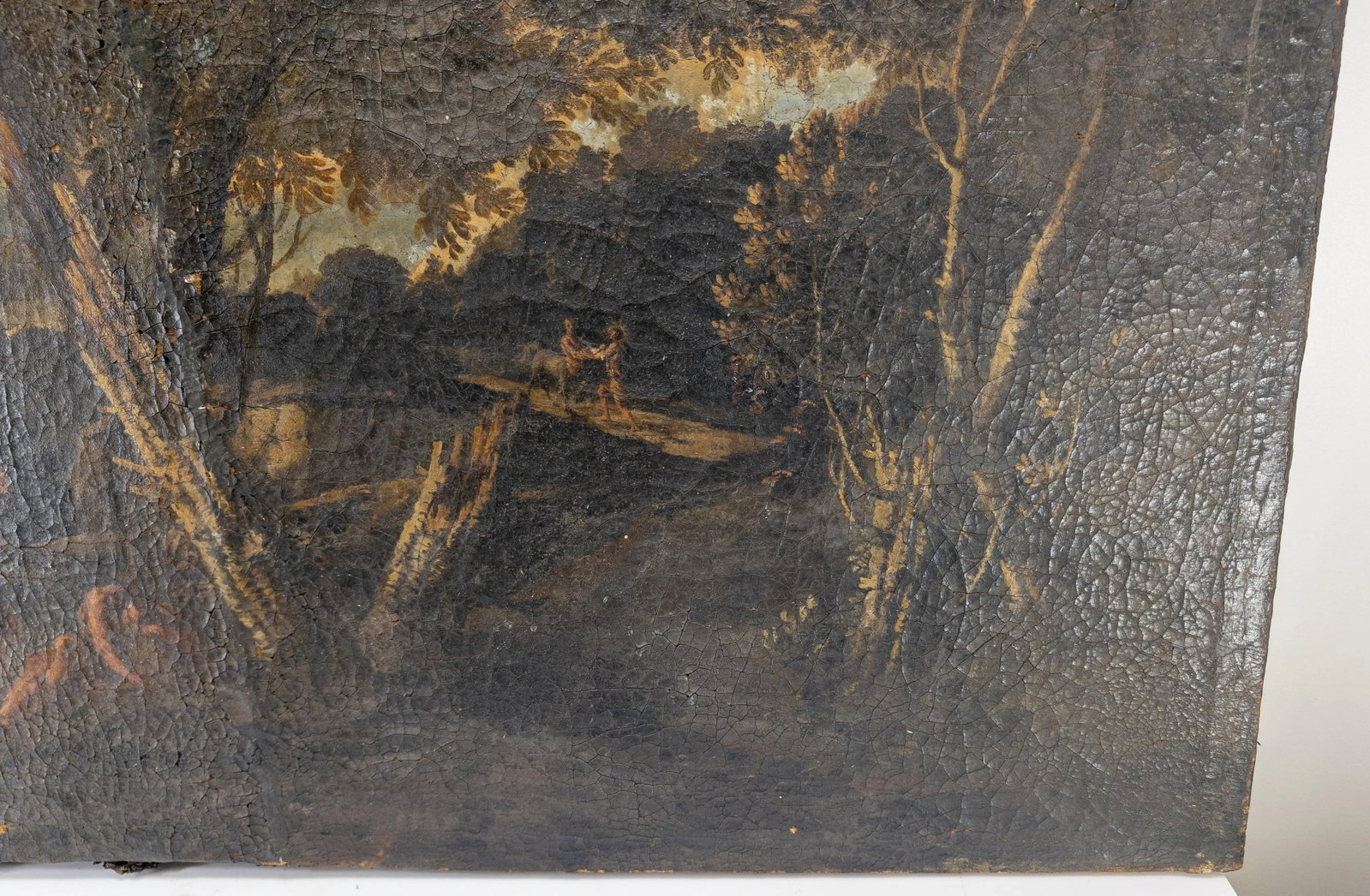16th or 17th Century Italian Renaissance Old Master Landscape Painting - 4