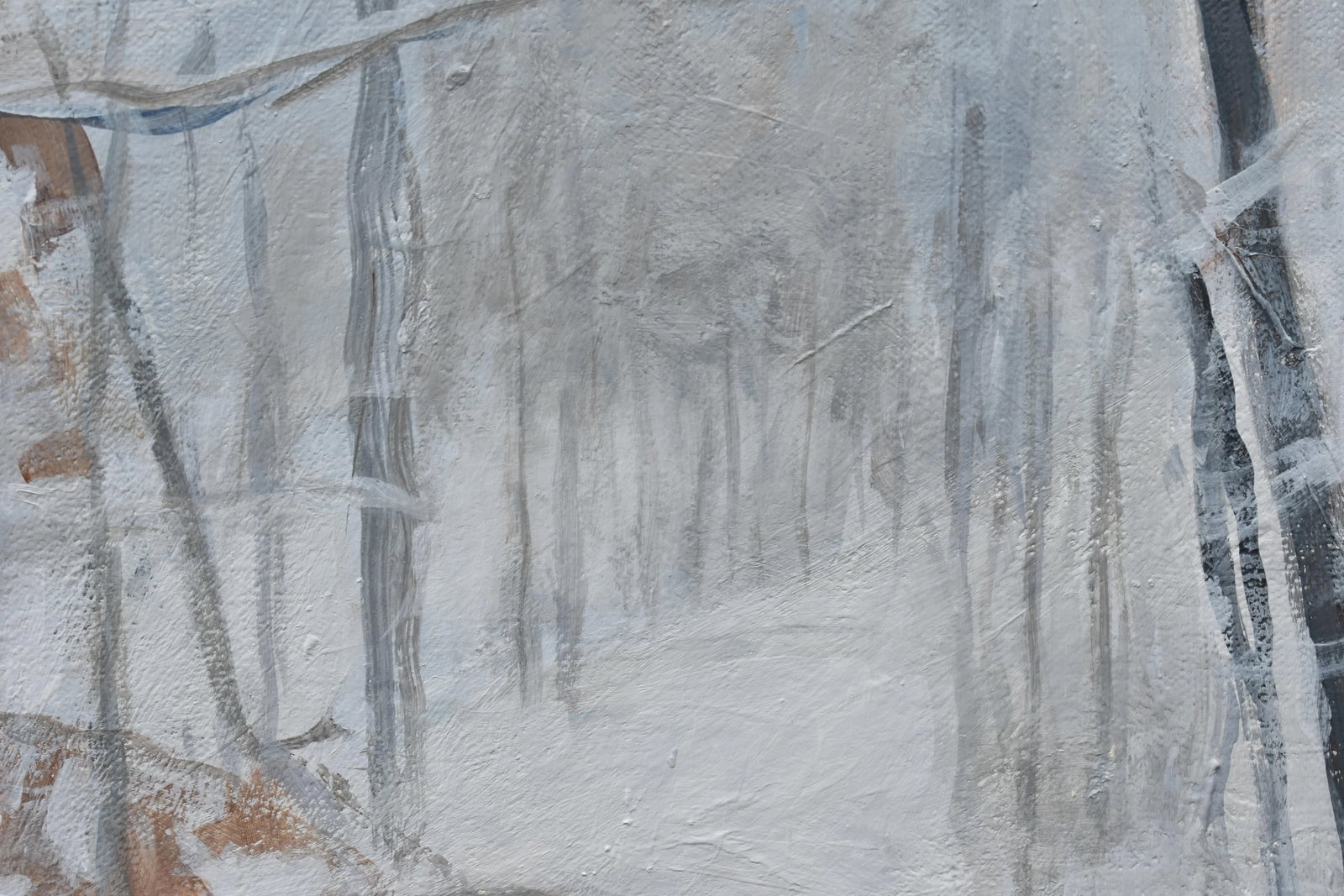 "Walking in a Vermont Snowstorm" Contemporary Painting by Stephen Remick - 7