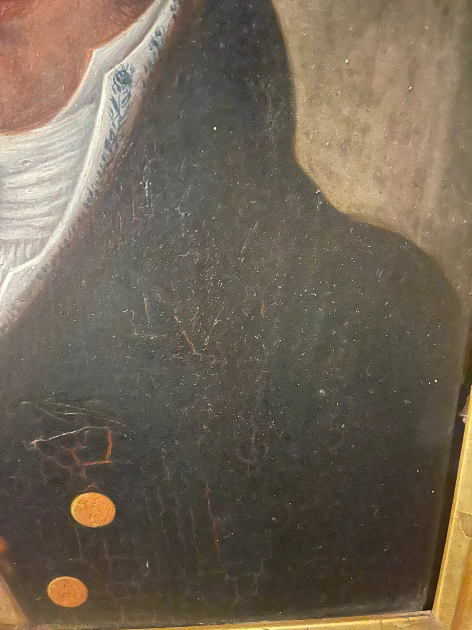 19th Century Painting Portrait of English Man Freemasonry 1816 Signed b.f - 7
