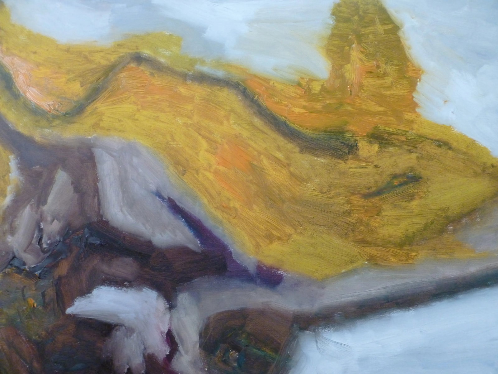 "Elements" Large Abstract Oil and Acrylic Painting by Scott Spencer - 2
