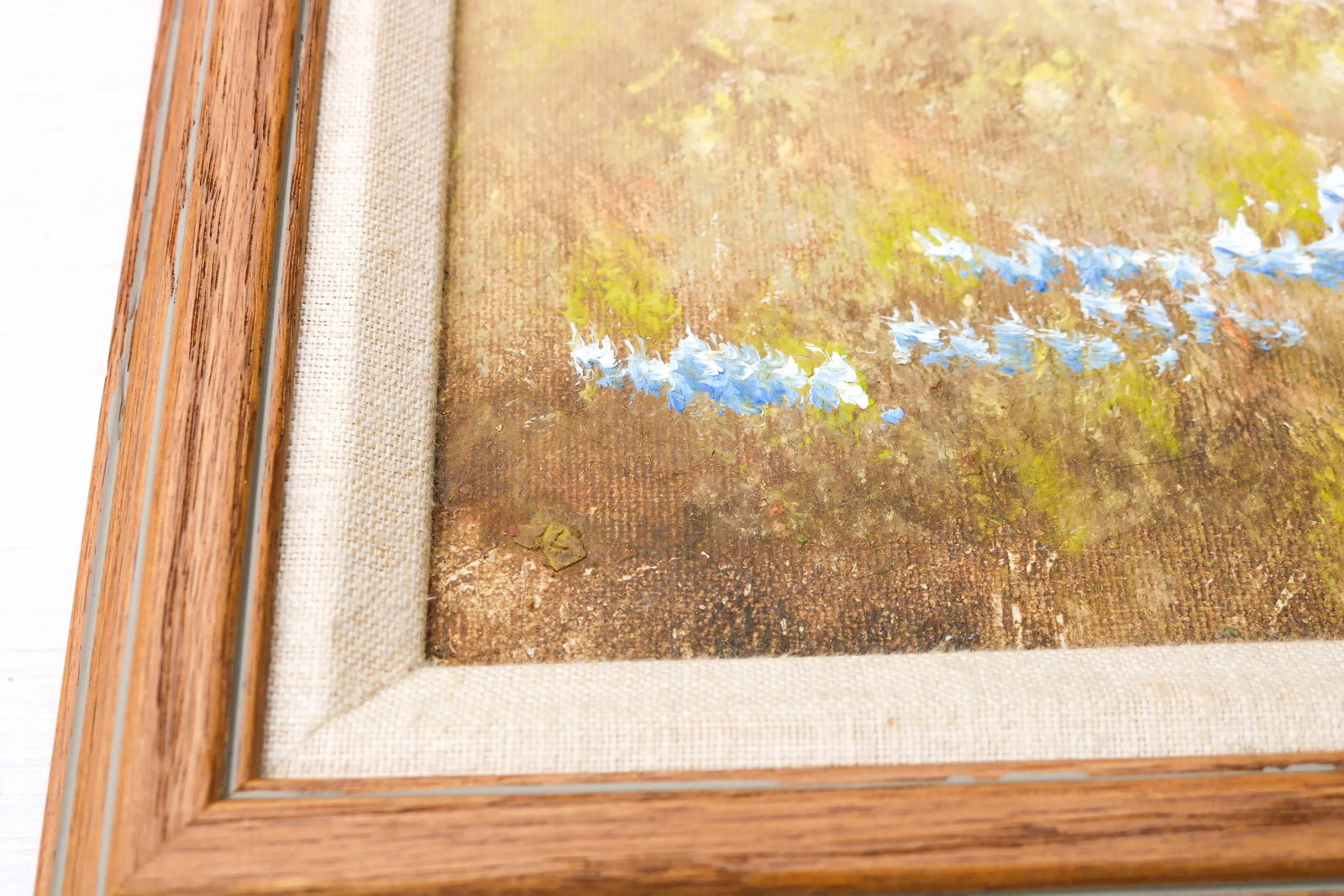 Vintage Framed Oil on Canvas Arizona Desert Southwest Landscape Painting - 5