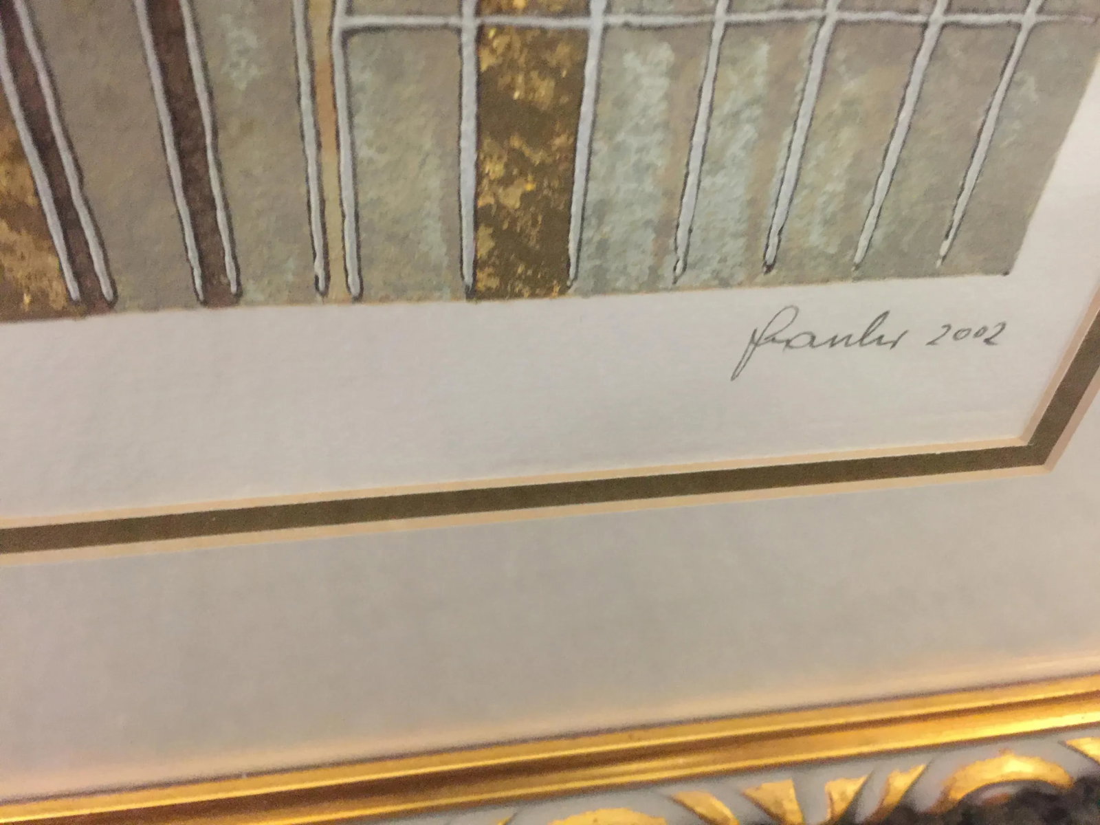 Giovanni Franko Serigraph "The Sun in the City" Serigraph Signed Lmt Ed - 3