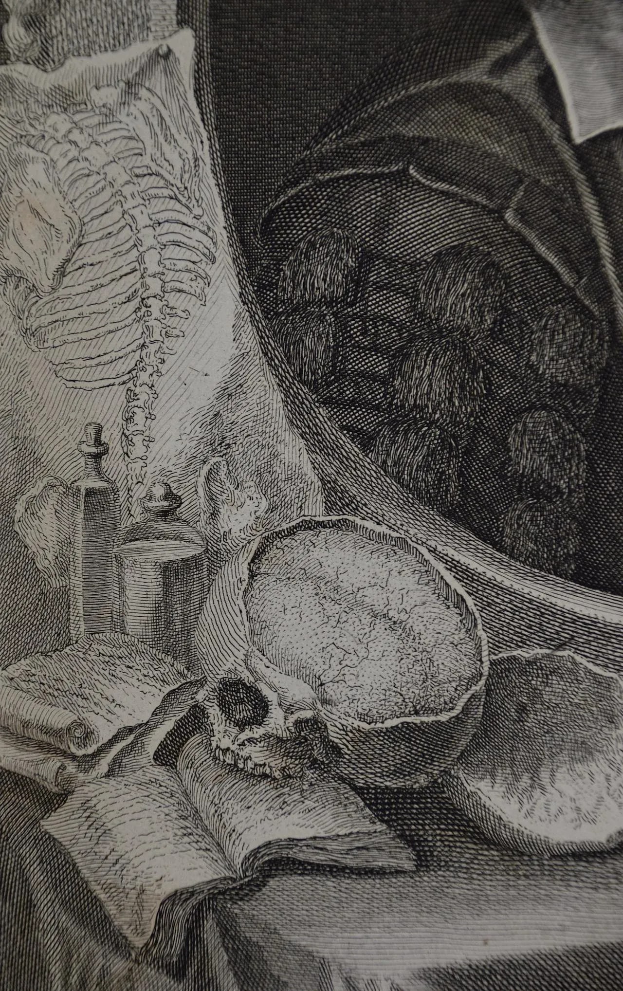 Thomas Willis, Md, 17th C. Pioneer of Neurology & Psychiatry: 18th C. Portrait, by George Vertue, 17 - 6