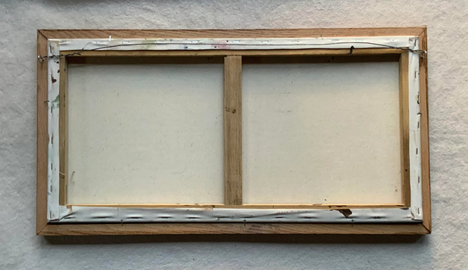 1980s Outsider Art: Framed Oil Painting - 8