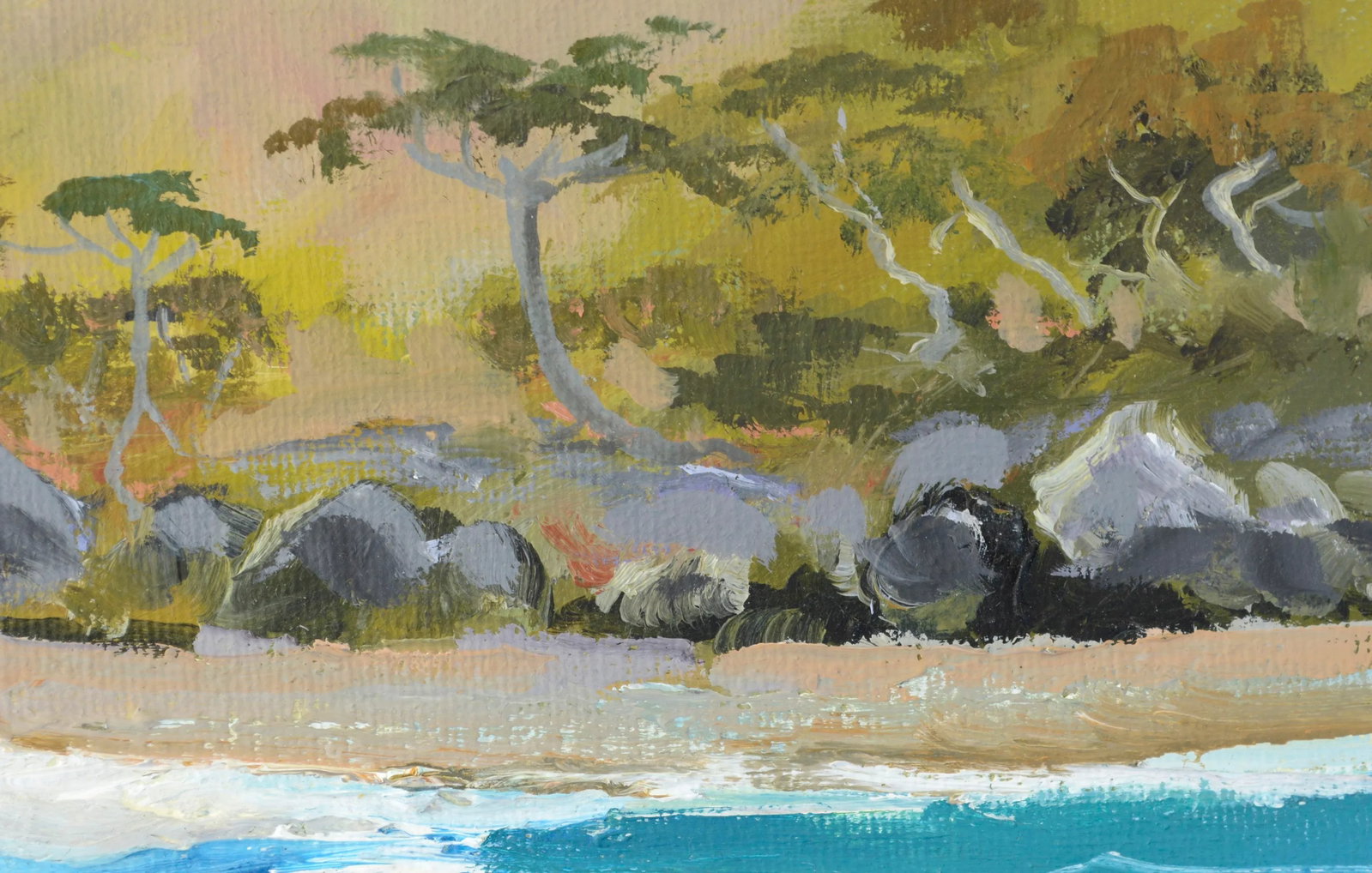 Monterey Seascape #12 - "The Landing" by Kathleen Murray - 2