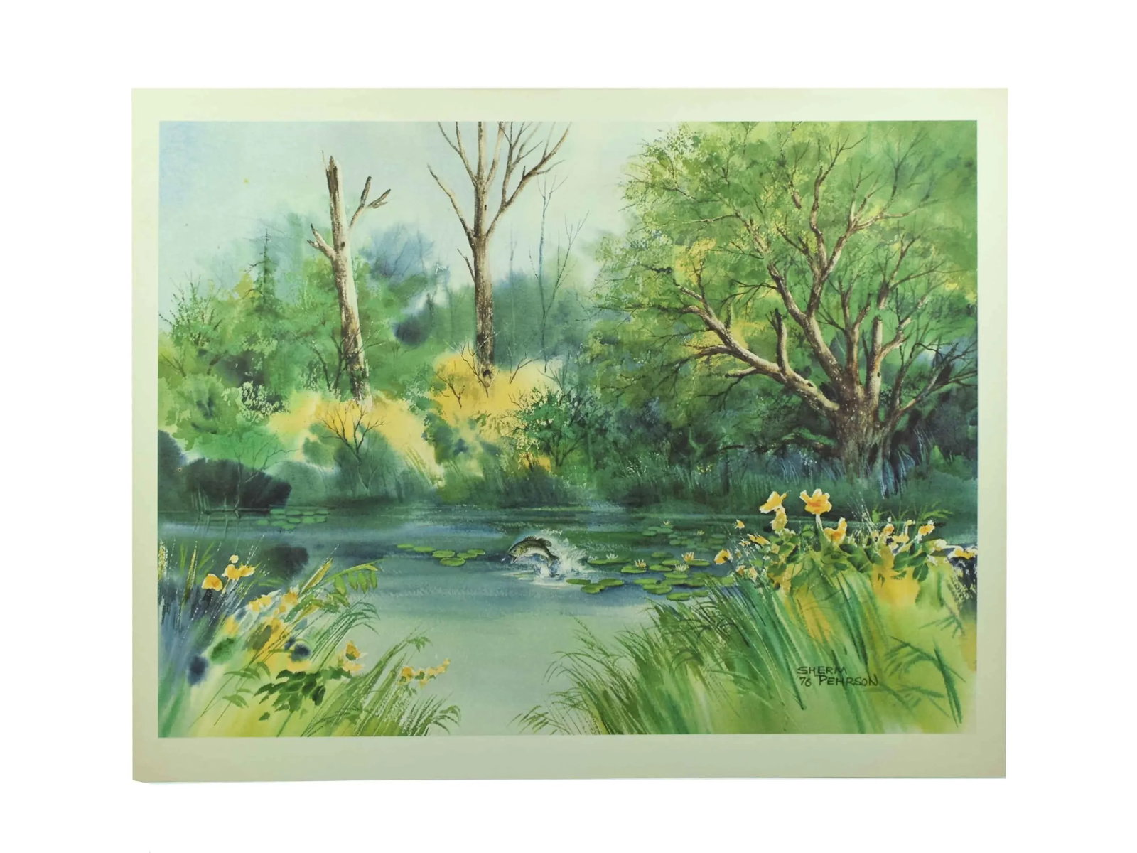 Late 20th Century Wildlife Autumn Summer Winter Spring 4 Seasons Print Art - 4 Pieces - 2