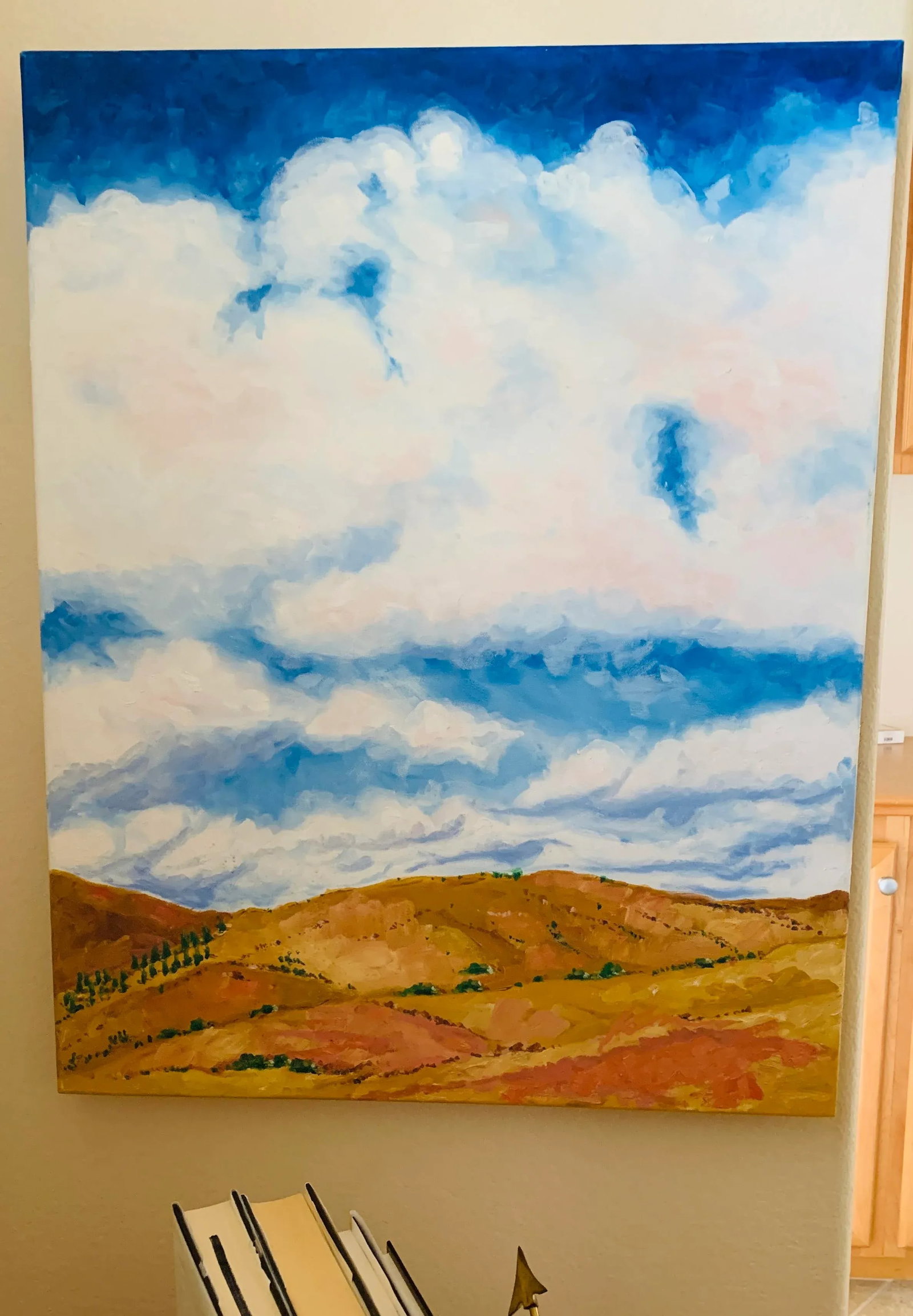 Contemporary Oil Painting "Cloudy Day" - 2