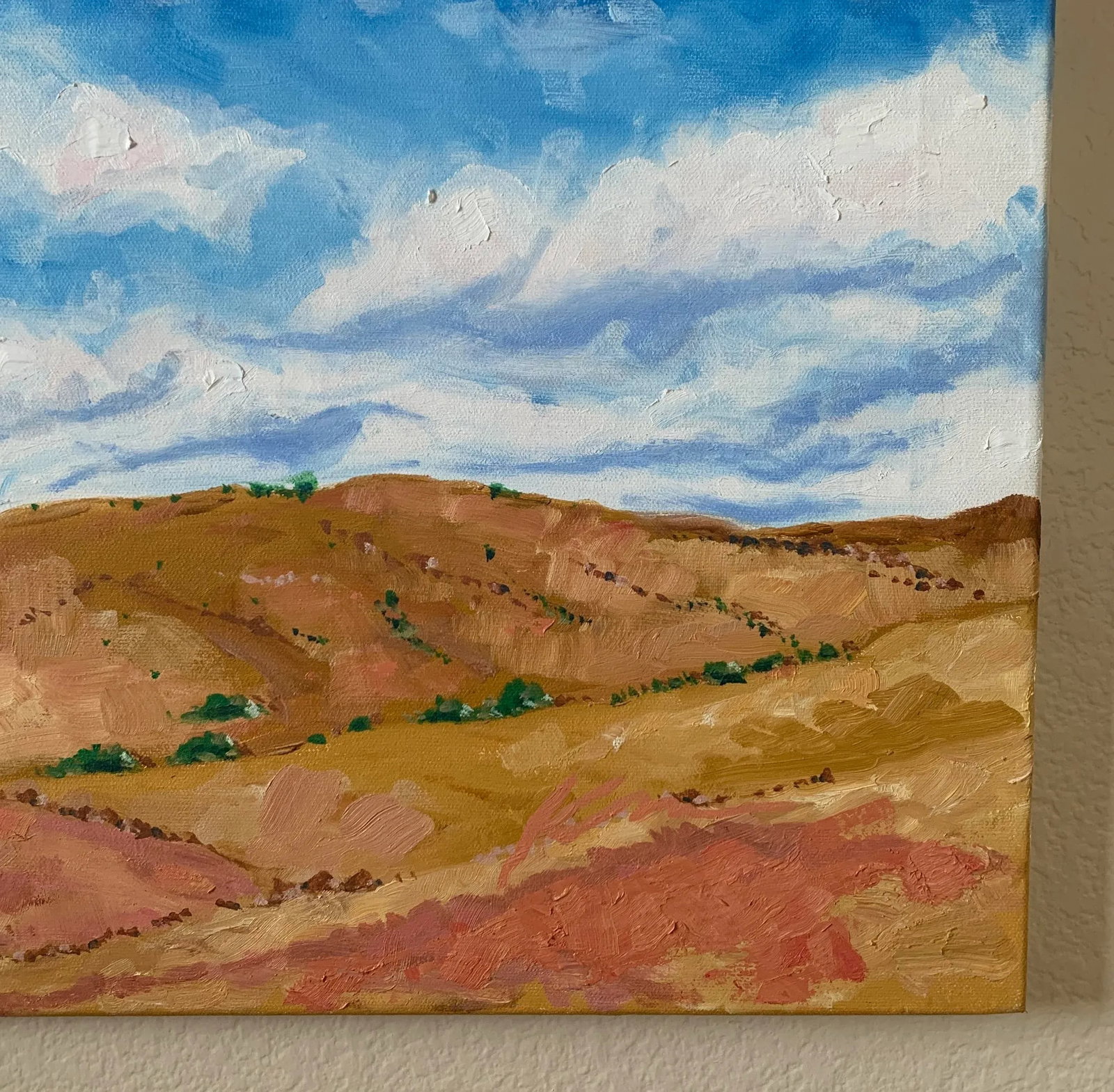 Contemporary Oil Painting "Cloudy Day" - 3