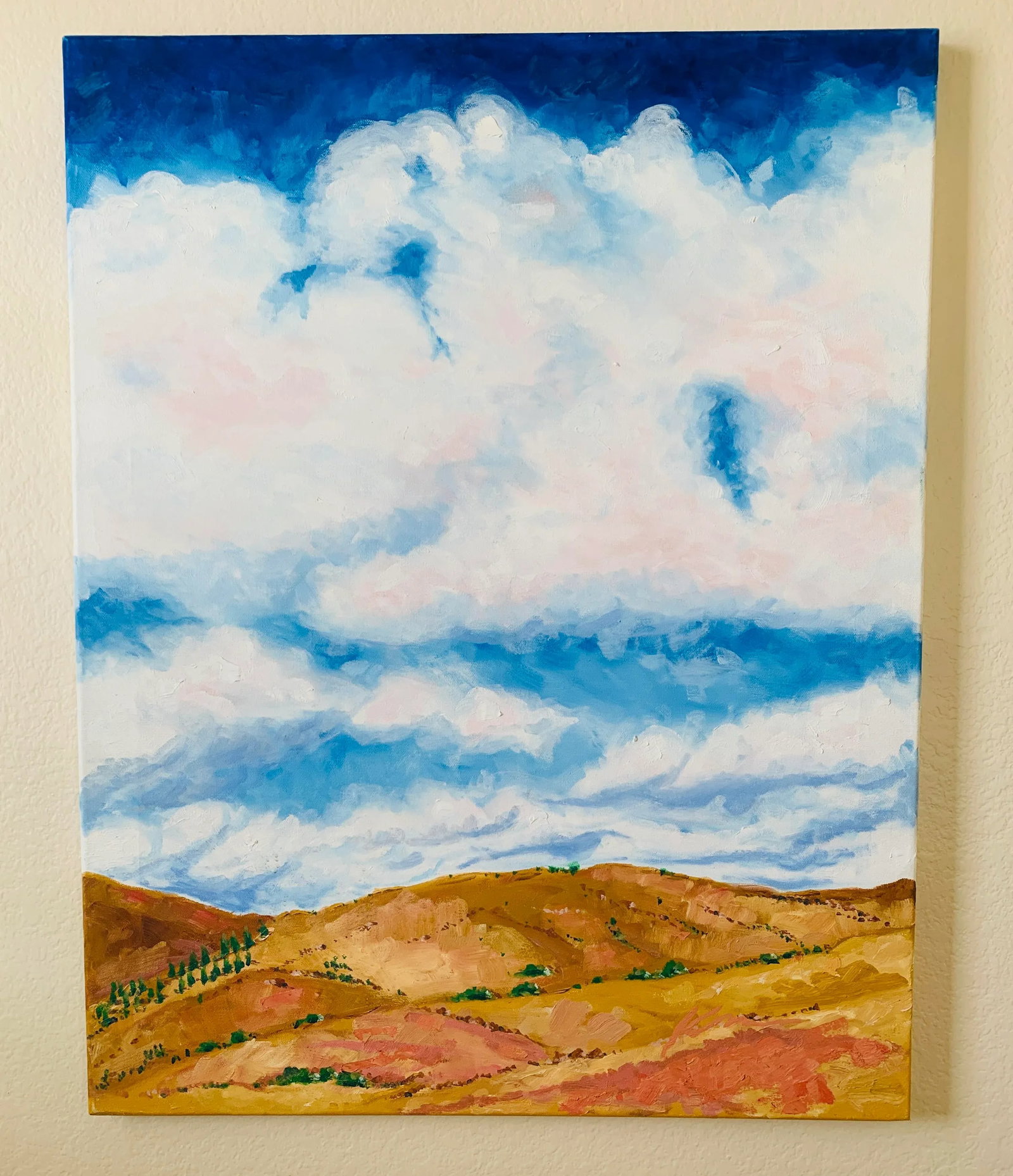 Contemporary Oil Painting "Cloudy Day" - 4