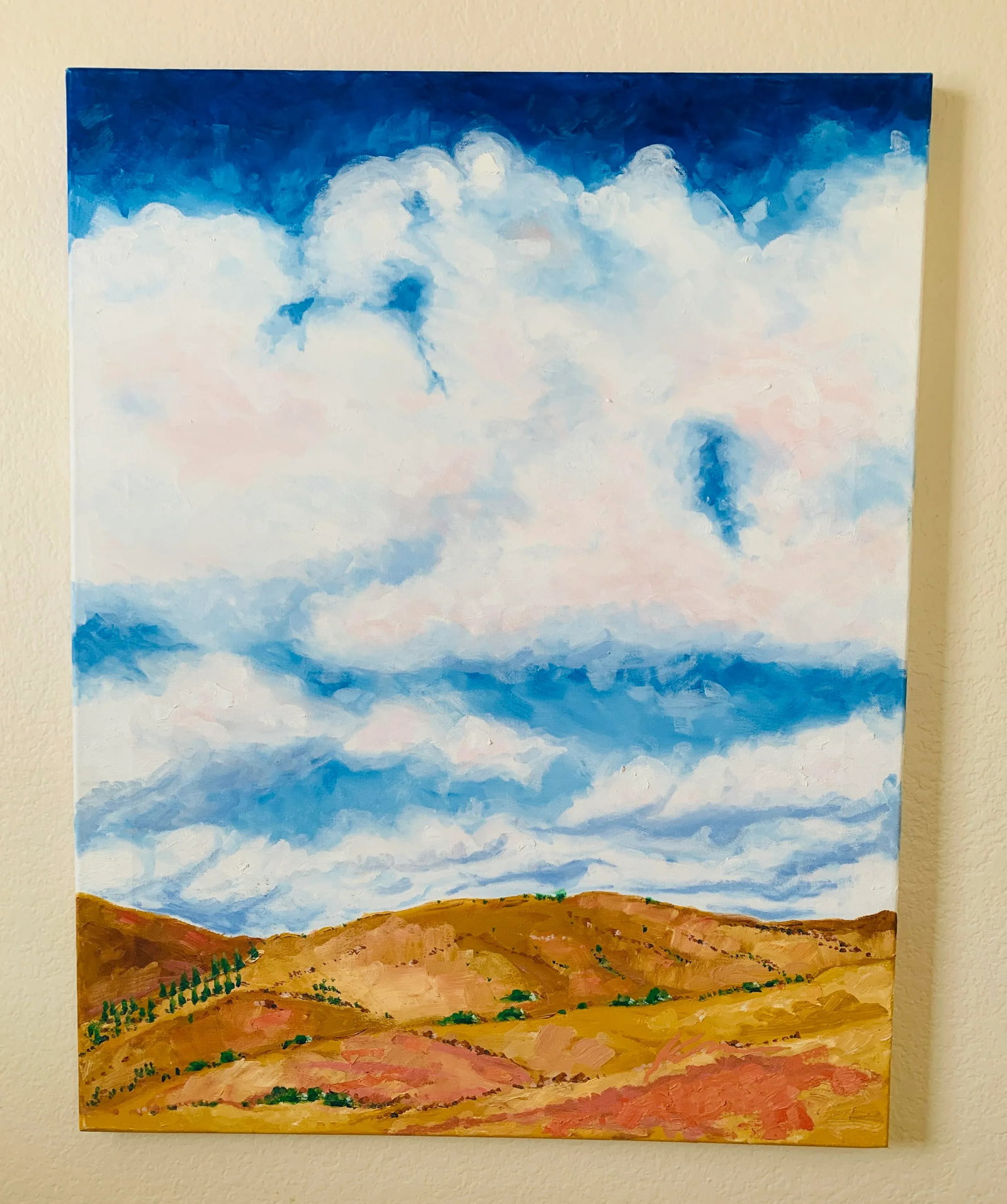 Contemporary Oil Painting "Cloudy Day" - 5